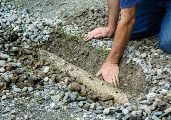 French Ditch Installation in Mount Vernon